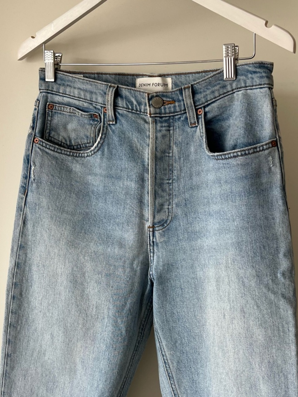 Denim Forum Yoko High Rise Slim Straight Women’s Jeans size 30